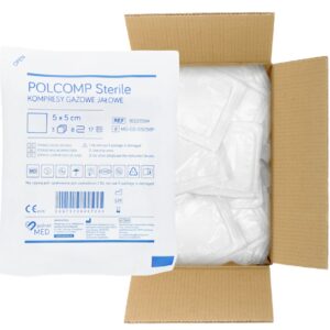 Sterilní plynový kompres 5*5cm a'3ks-100ks 17N 8W